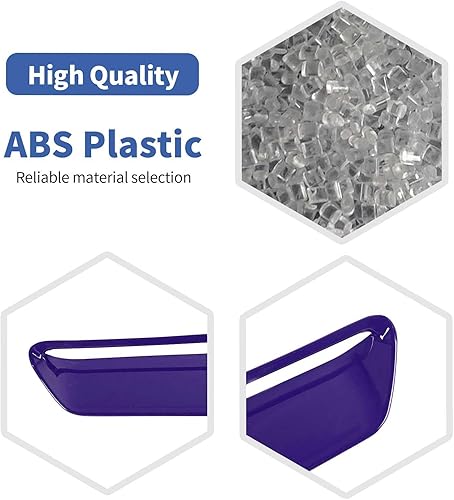 Miniatura 24 de RT-TCZ Para Challenger Hood Scoop Insertar Ventilaciones Cubierta Trim Rojo para Dodge Challenger 2015-2023 Rojo Exterior Accesorios 2pcs