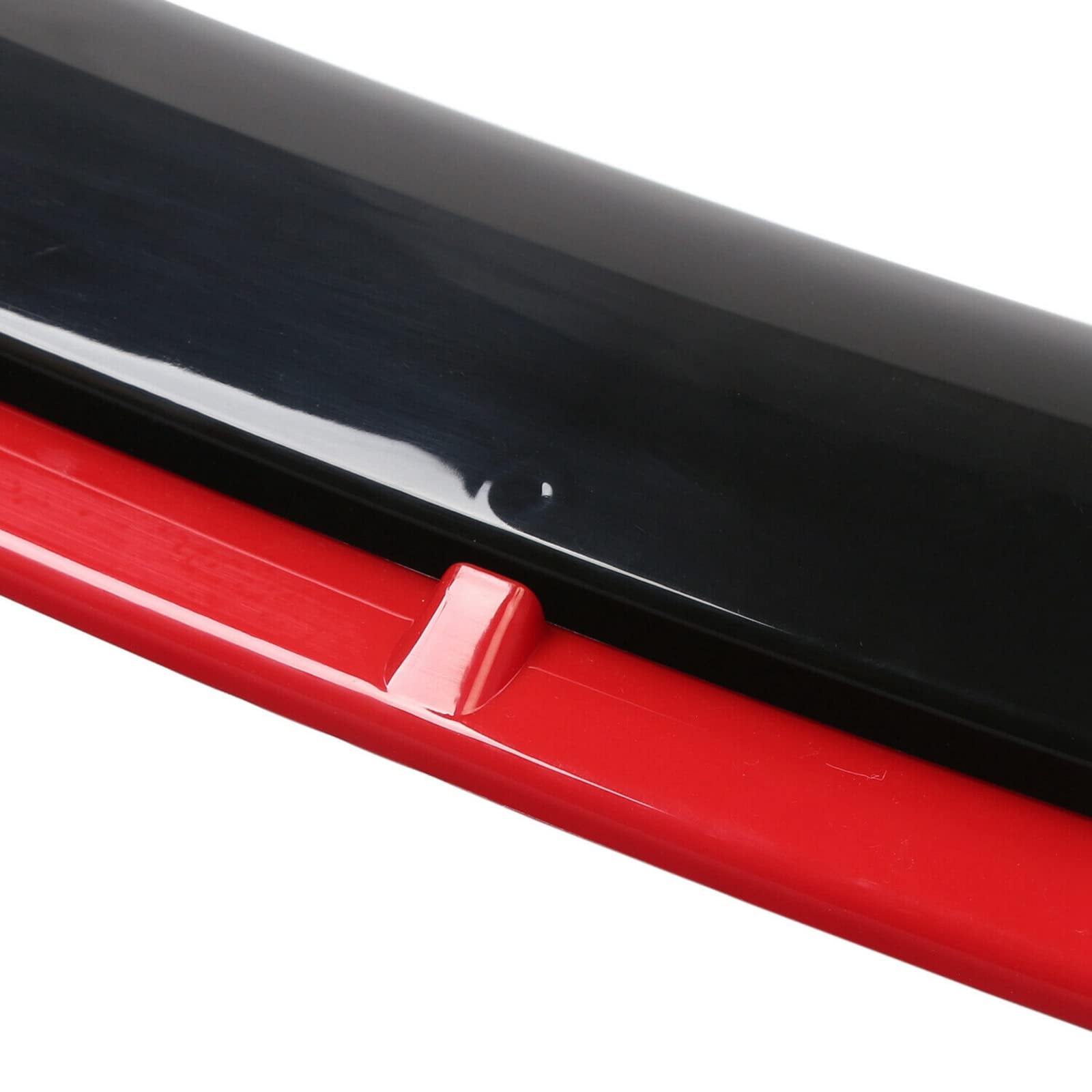 Guardabarros laterales para coche, 4 piezas Kit Splitter Spoiler Difusor Protector para Parachoques Delantero Universal, Kit de carrocería para coche, Spoiler Difusor Protector