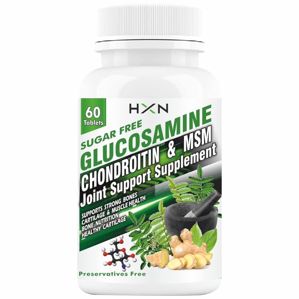 Buy HXN Glucosamine Hcl With Boswellia, Chondroitin, MSM, D3