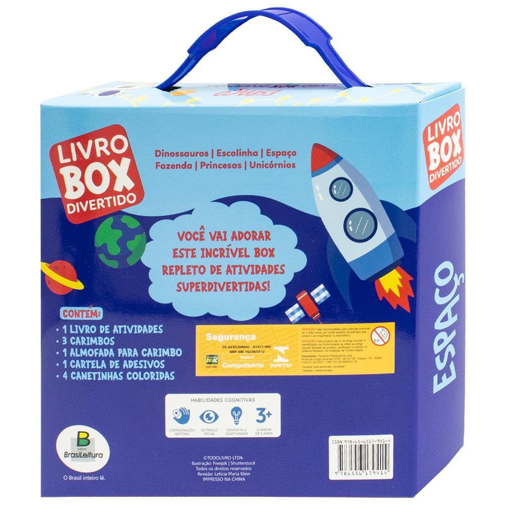 Livro-BOX divertido! Espaço | Amazon.com.br