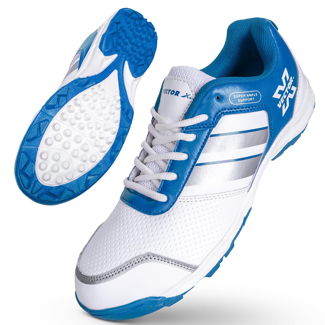 See full amazon price history chart for Vector X Blast-7.0 Stud Cricket Shoes, Synthetic Upper, Rubber Outsole, Designed to Elevate Your Game to New Heights Power, Precision, and Comfort(White-Blue) Size- 4 Vector X Blast-7.0 Stud Cricket Shoes, Synthetic Upper, Rubber Outsole, Designed to Elevate Your Game to New Heights Power, Precision, and Comfort(White-Blue) Size- 4 (B0DF5N2H3R) Amazon Price History, Amazon Price Tracker