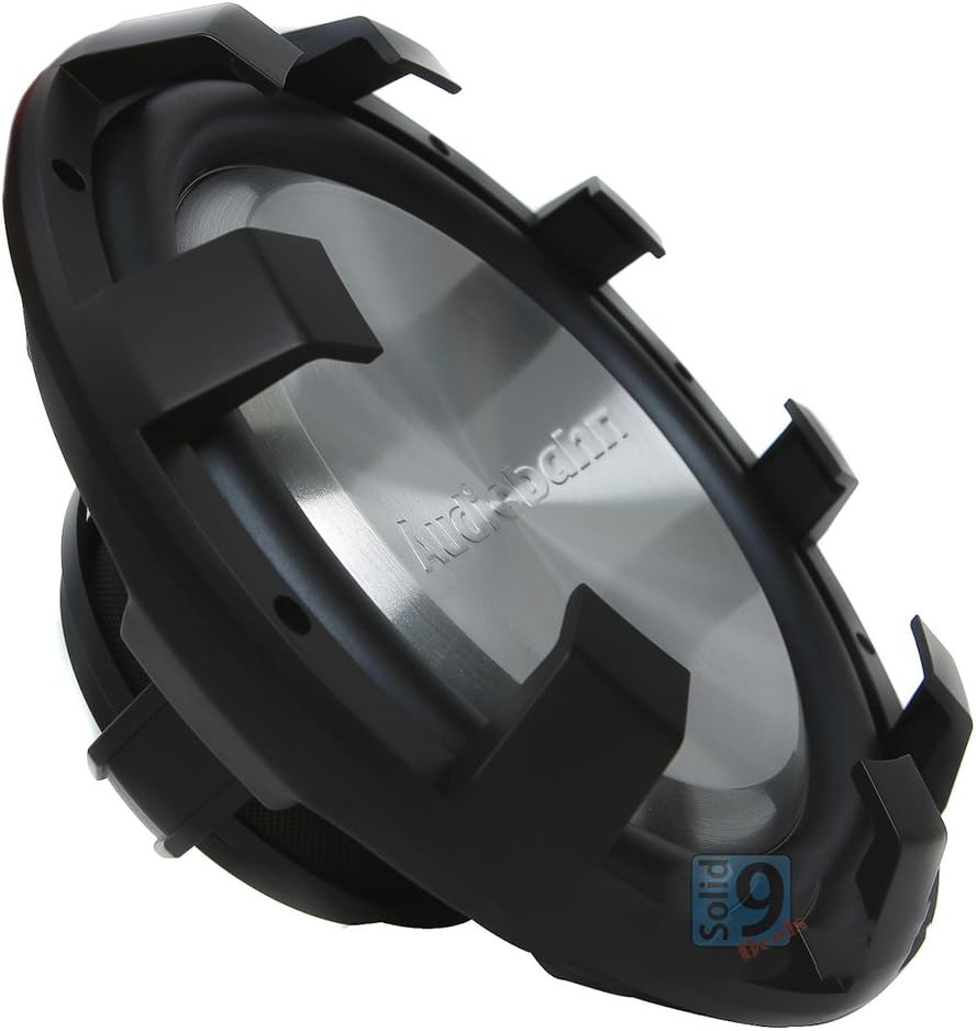 Audiobahn AW1204M 12-Inch 1100W Dual Sound Q Series Low Profile Car Audio Subwoofer