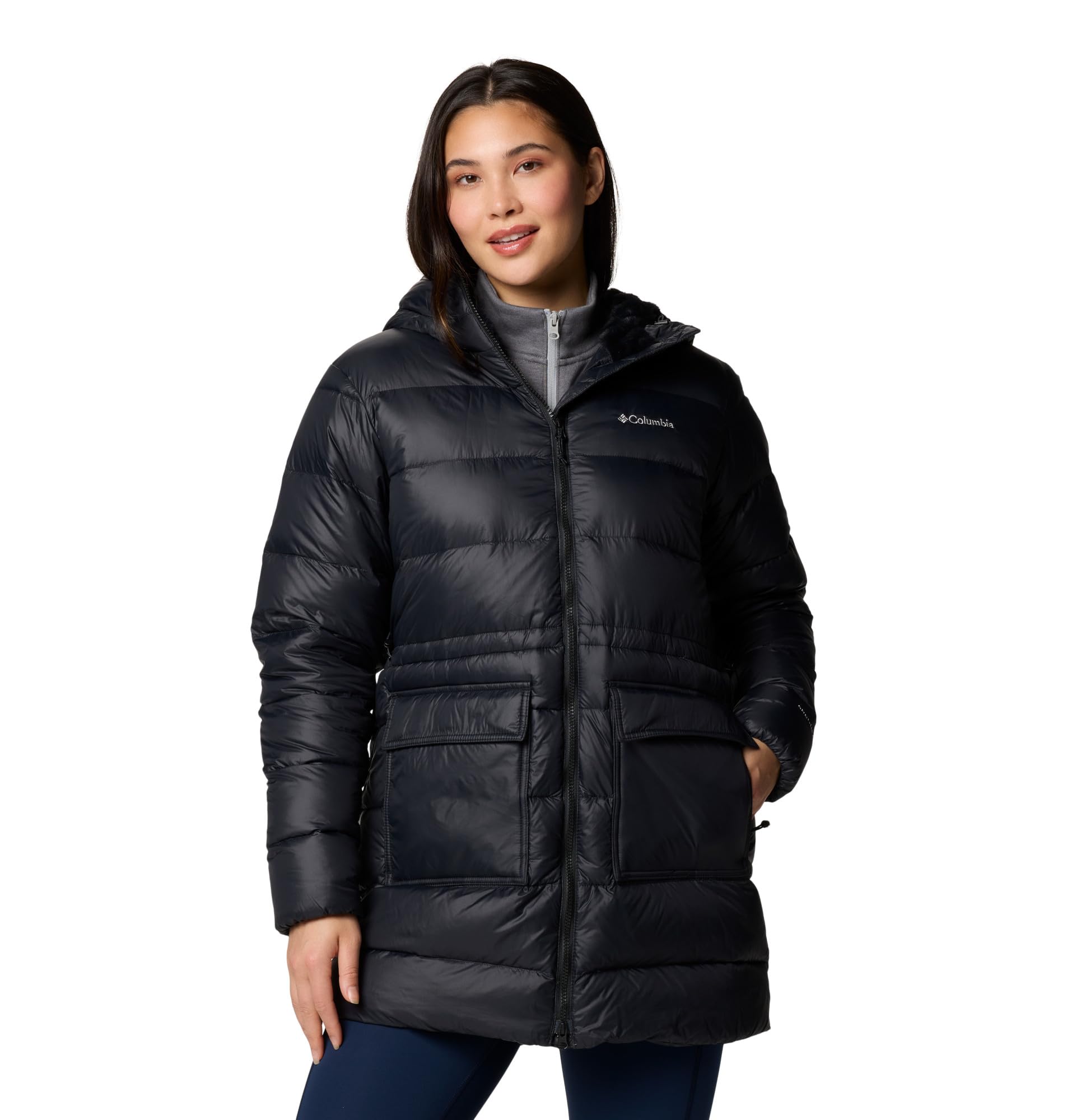 Columbia Damen Harmony Falls Mid Down Jacke Daunenjacke mit Puffer (1er Pack)