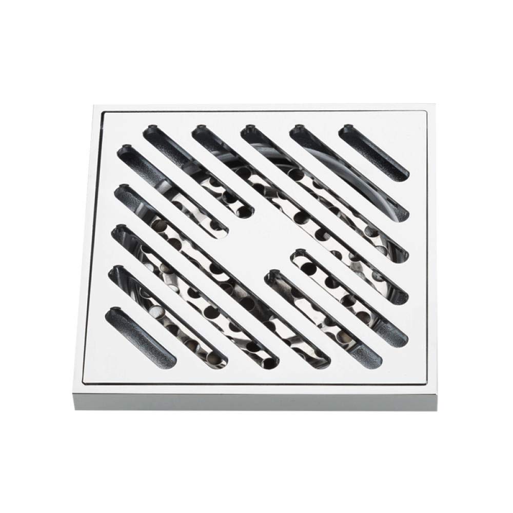 Drain de sol anti-odeur rond en acier inoxydable pour douche et salle de bain
