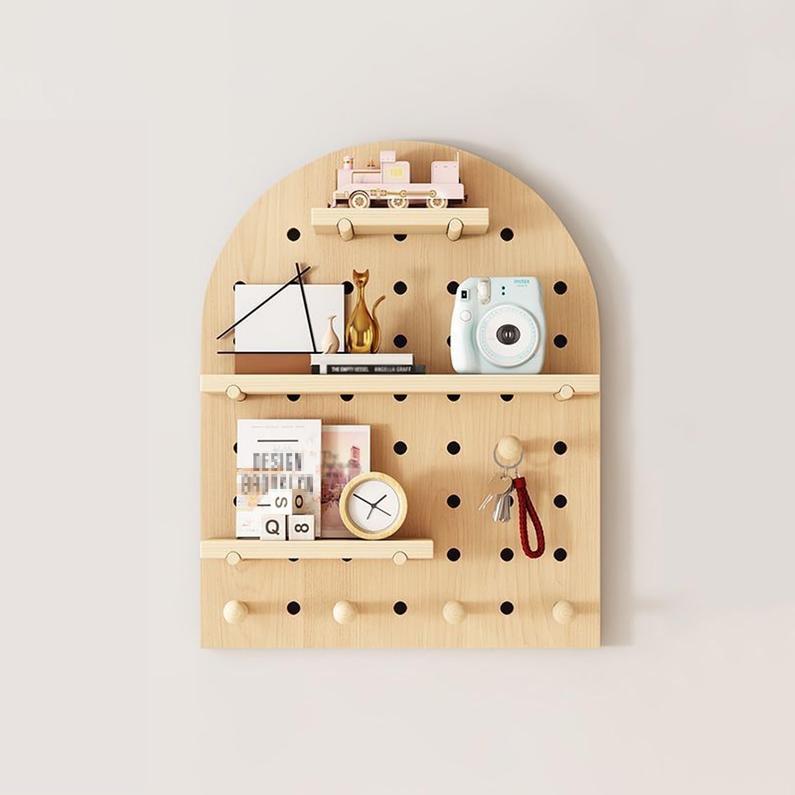 Amazon.co.jp: MTIETEME パンチングボード 有孔ボード 壁掛け 洞洞板