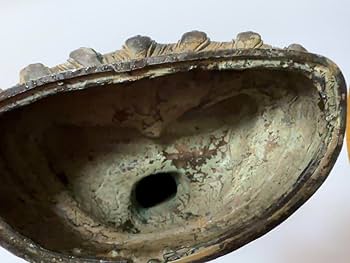 Amazon.co.jp: 銅製 文殊菩薩造像 剣 仏教美術 チベット仏 旧物