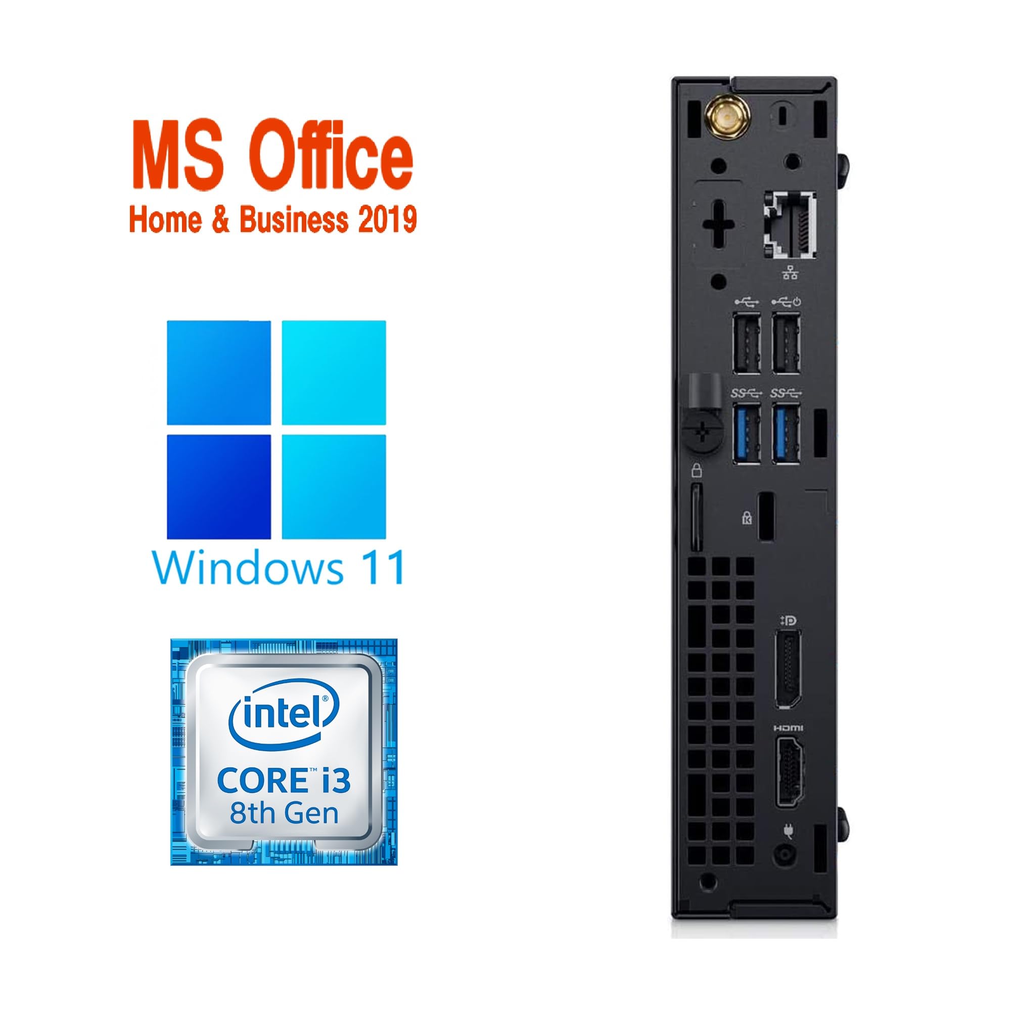 Amazon.co.jp: 【整備済み品】デル ミニPC 3060/第8世代 i3