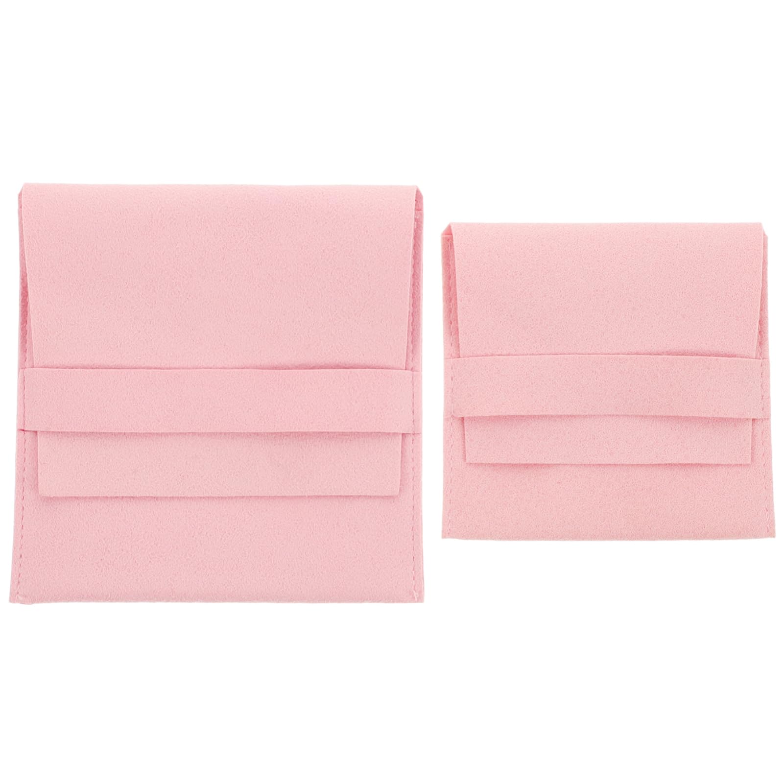 Cabilock Jewelry Pouches for Necklace Ring Bracelet Travel Soft Velvet Jewelry Bag Storage