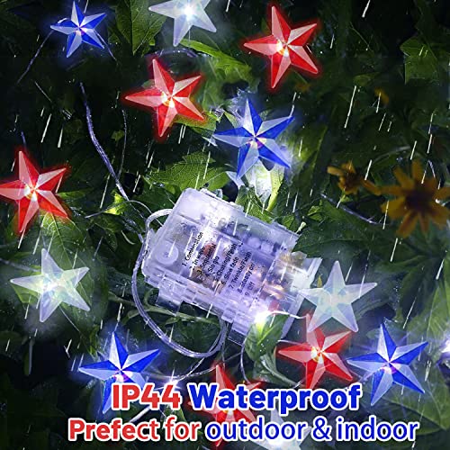 4th-of-July-Decorations-Red-White-and-Blue-String-Lights-Battery-Operated-16FT-50-LED-Patriotic-Fairy-Lights-with-Timer-Remote-for-Independence-Day-Memorial-Day-Fourth-of-July-Decor-for-Home 4th of July Decorations Red White and Blue String Lights Battery Operated 16FT 50 LED Patriotic Fairy Lights with Timer Remote for Independence Day Memorial Day Fourth of July Decor for Home