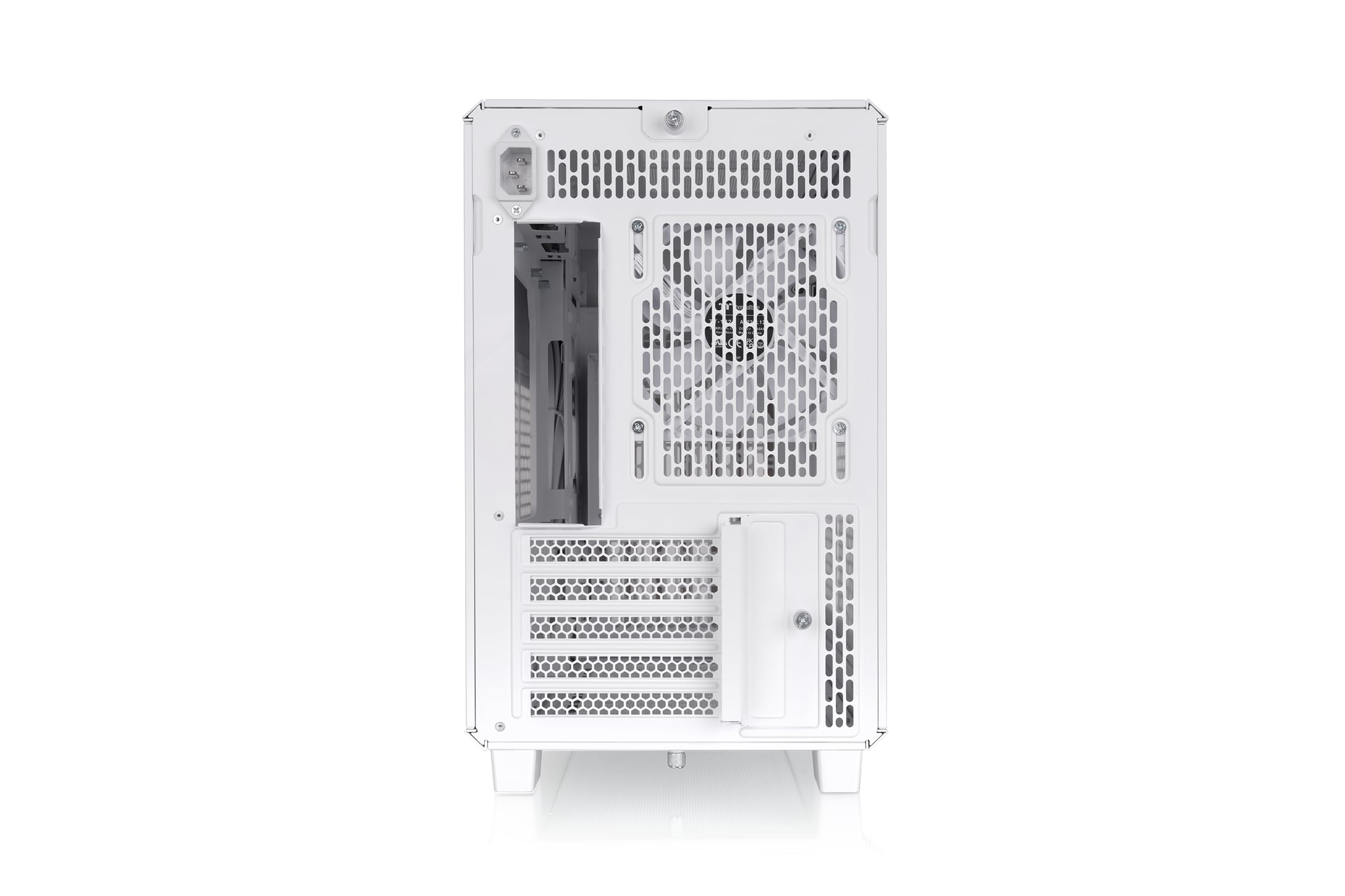Thermaltake TR200 WS | Micro Chassis | Micro‑ATX/Mini‑ITX | 360mm AIO Support | 7× 120mm Fan Support | 5.25" Drive Bay | USB‑C | Weiß