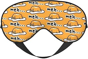 Gudetama Cute Sleep Eye Mask: Restful Slumbers with the Eggcellent Gudetama