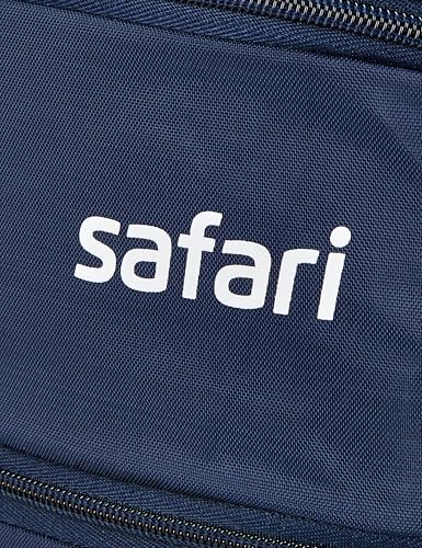 Image of Safari Omega Spacious /Large 5 Compartment Laptop Backpack With Raincover, College Bag, Travel Bag For Unisex, Navy Blue, 30 Litre