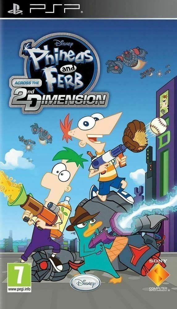 Phineas & Ferb: Across the Second Dimension (ESSENTIALS) (DELETED TITLE) /PSP