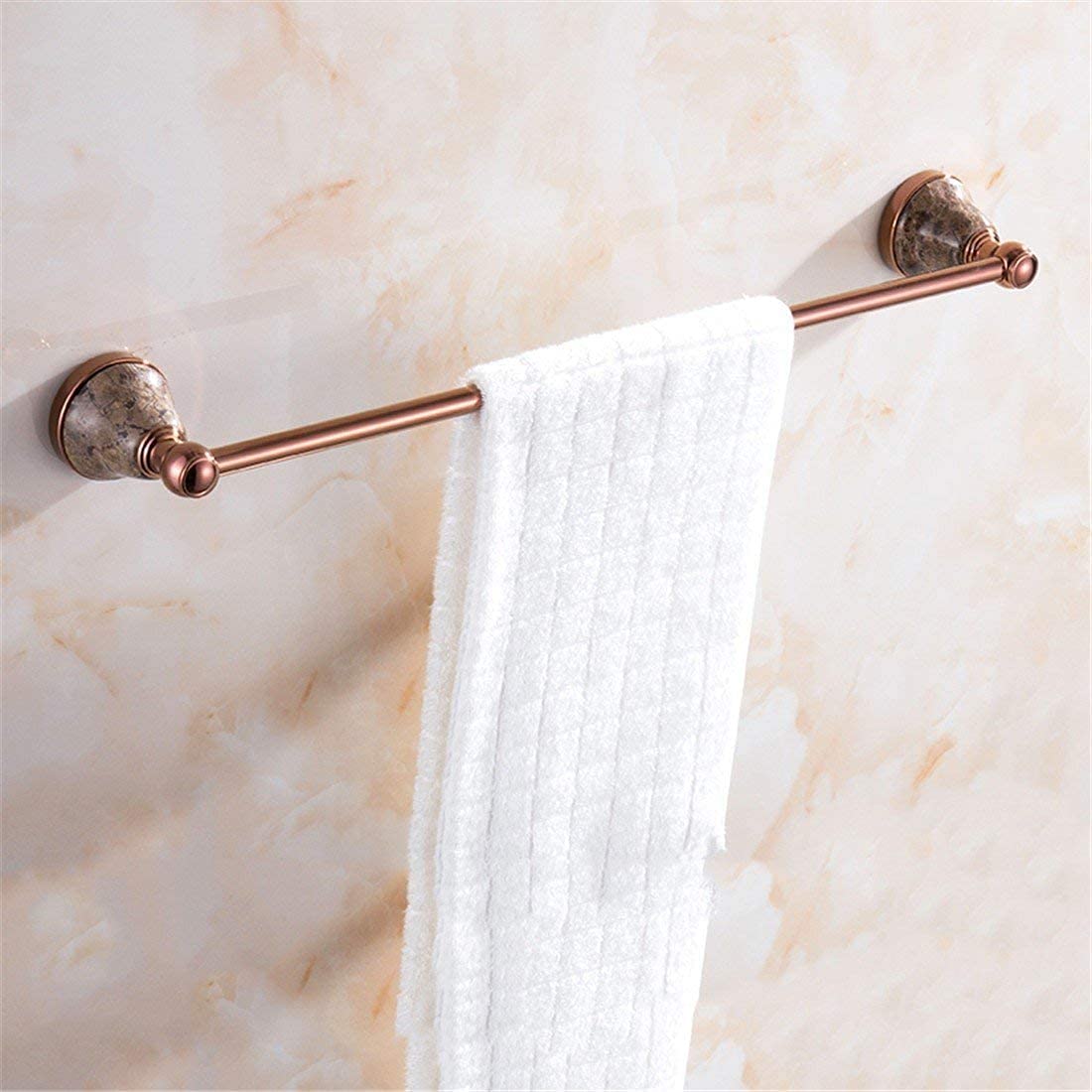 Towel Shelfs,Towel Rack European Rose Copper Bathroom Towel Rack Pendant Set Bathroom Shelf,A,a(B) ()