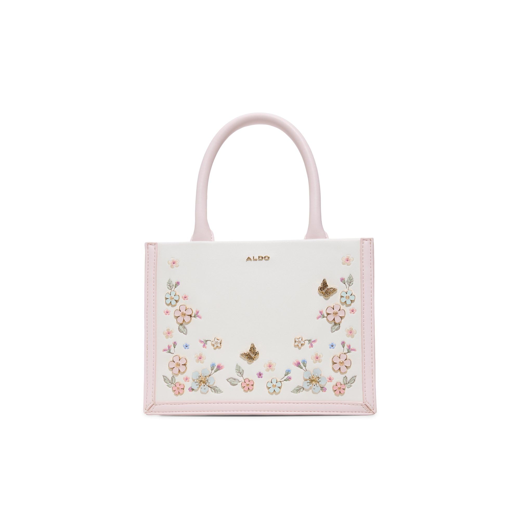 aldo Women's CASSIEA Satchel Bag, White-picture-11