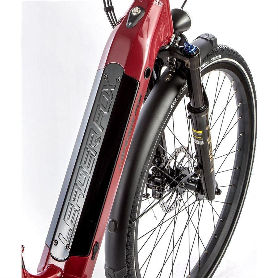 28 Zoll E Bike Leader Fox Induktora Elektro Fahrrad City Pedelec 504 Wh 14 Ah Weinrot Rh42 cm - Image 3