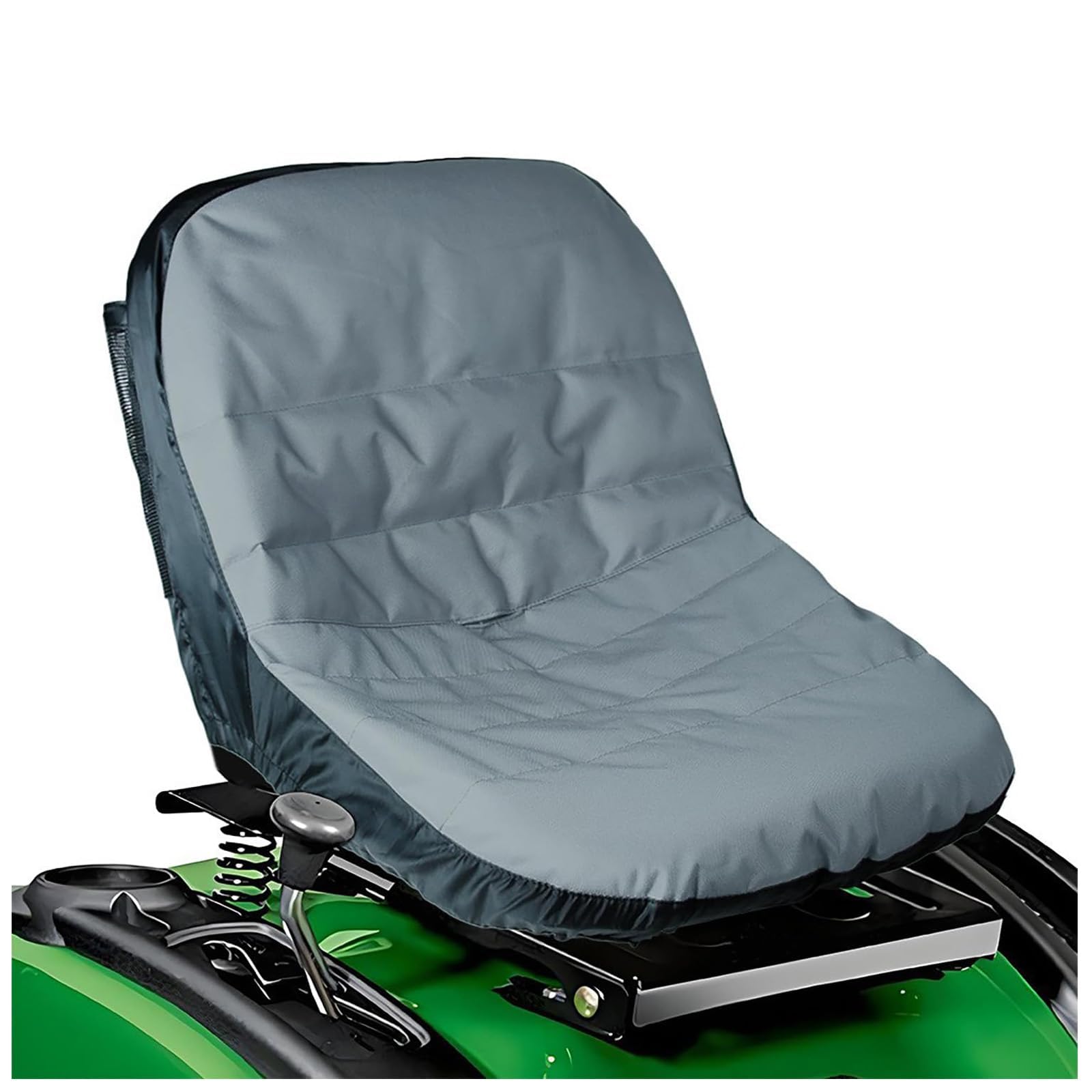 CHYPAAK Tractor Seat Cover, Compatible with Ariens Ariens Ikon XD 42/52 / 60 2020–2024, Elastic Seat Protector for Riding Mower and Lawn Tractor, agricultural machine seat cover,3Grey