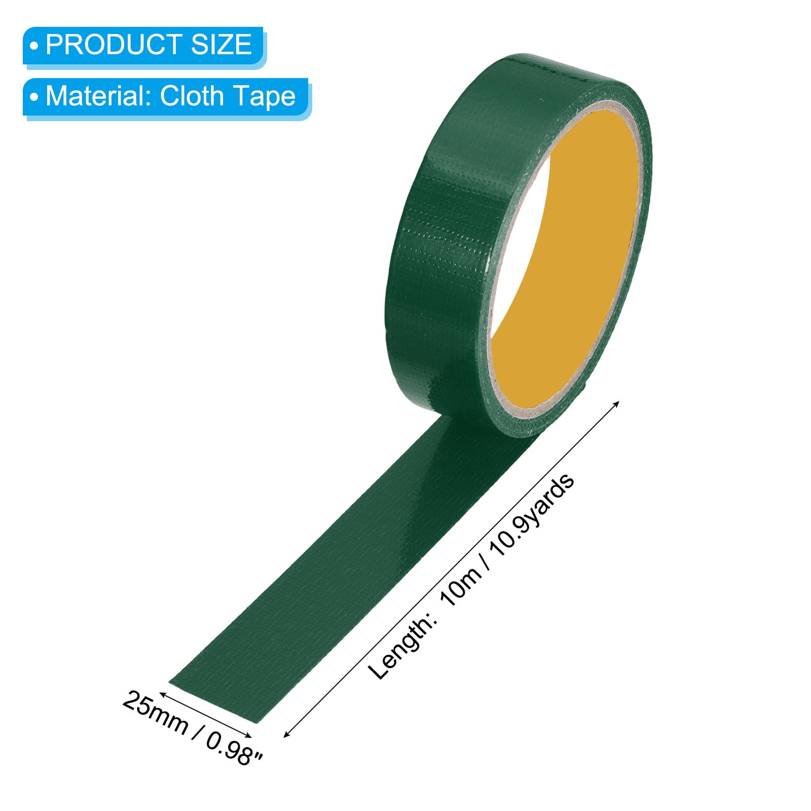 PATIKIL Gaffers Tape 2.5cm x 10 Meters - Image 2