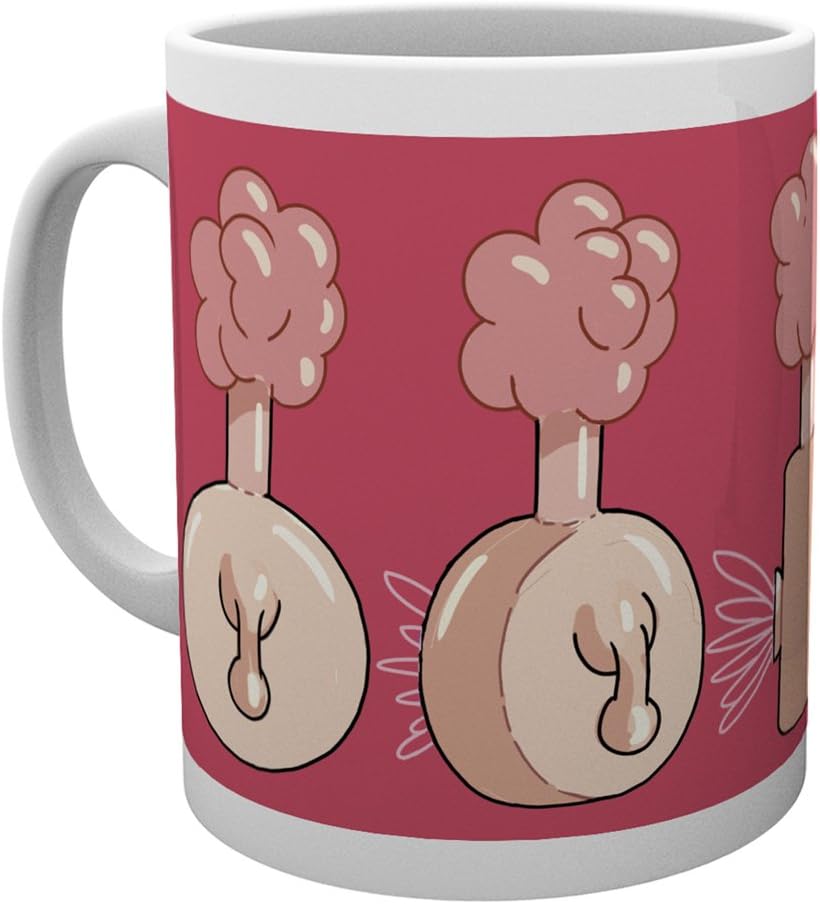 GB eye, Rick and Morty, Plumbus, Mug, Ceramic, Various, 15 x 10 x 9 cm