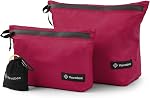 Vavabox Lightweight Travel Toiletry Bag for Women Men (Dark Blue, 3pcs) | Travel Pouch, Water-Resistant, Nylon Zipper, Travel Essentials, Camping Gym