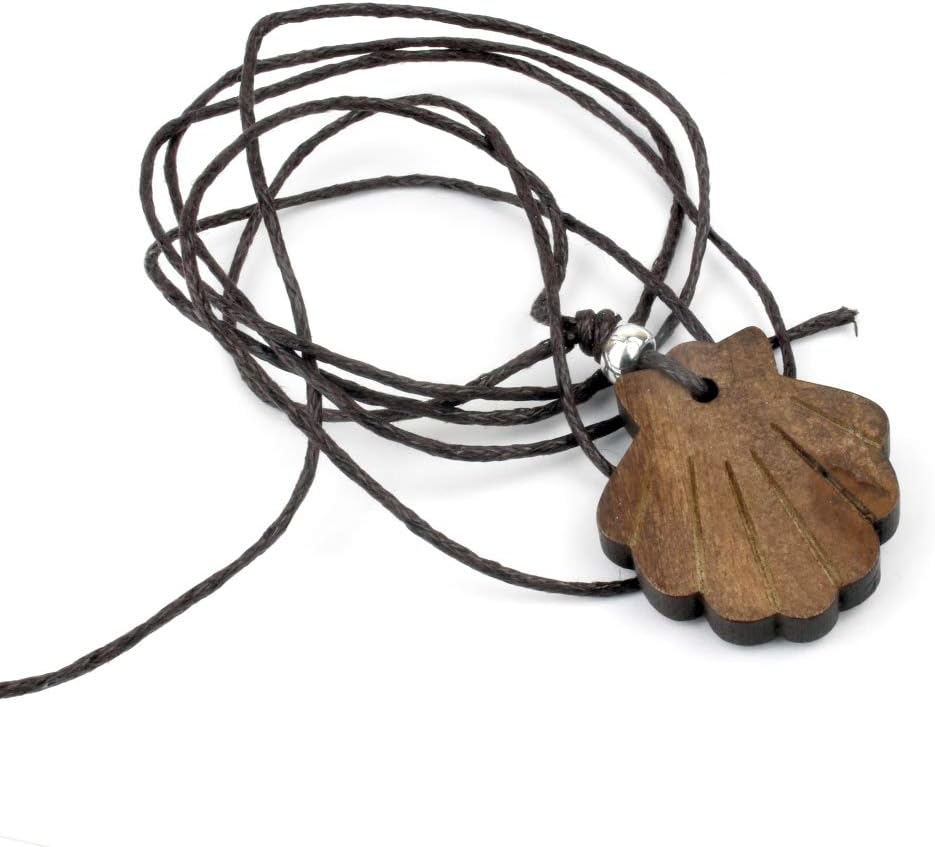J[B] Pendant Scallop wood