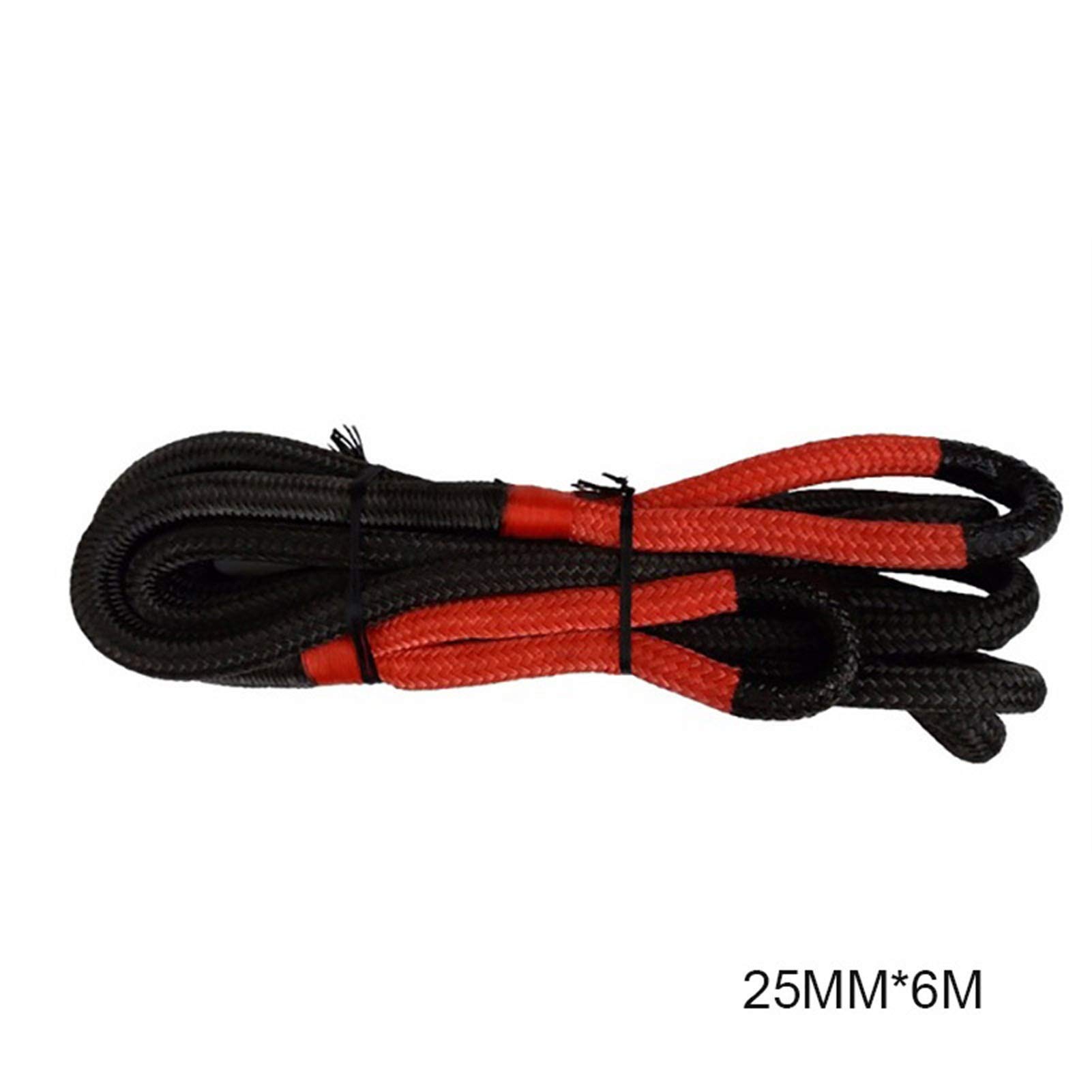 Cuerda del Cabrestante, Cuerda cinética, de recuperación, energía nylon trenzada doble | 19mm 9m orange