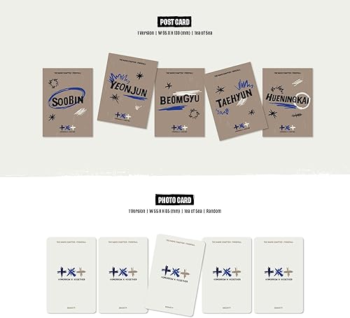 Miniatura 5 de TXT - El Capítulo del Nombre FREEFALL 3 Álbum Compacto GRAVITY ver. BEOMGYU + Juego de tarjetas fotográficas adicionales