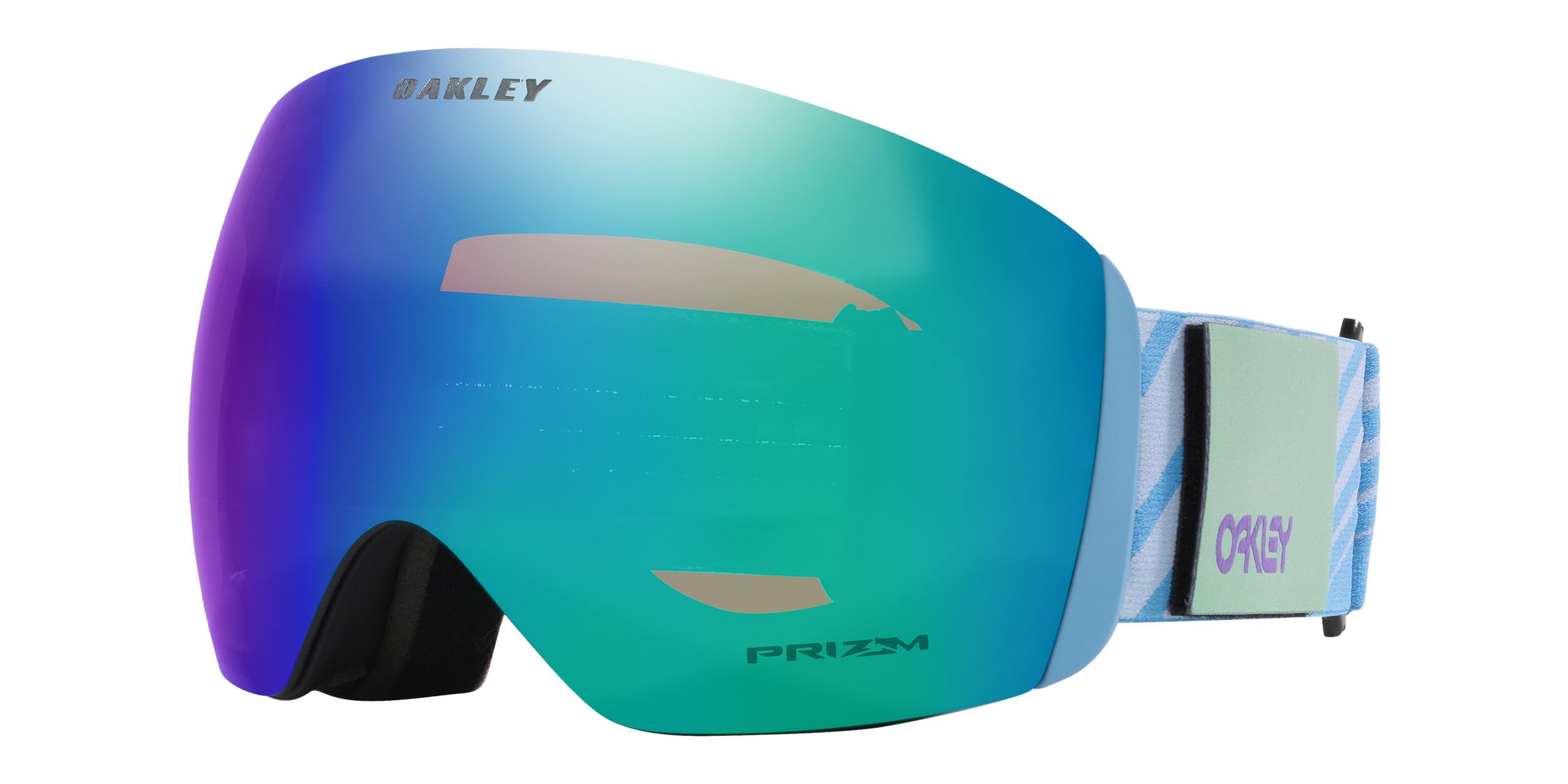 Oakley Unisex Sunglasses Fraktel Stonewash Frame, Prizm Snow Argon Iridium Lenses, MM
