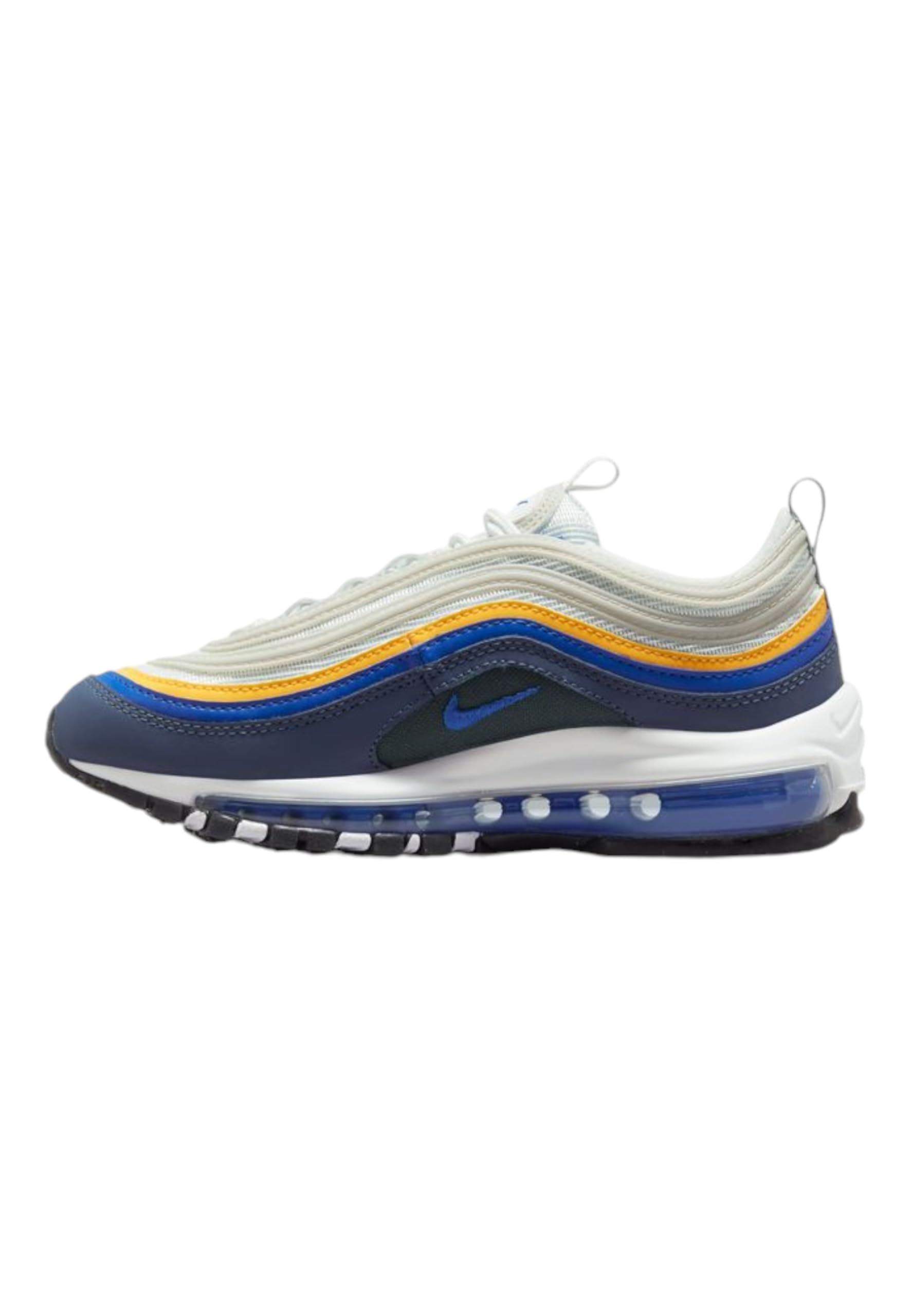 Nike Boy's Air Max 97 (Big Kid) Summit White/Racer Blue/Diffused Blue 6 Big Kid M