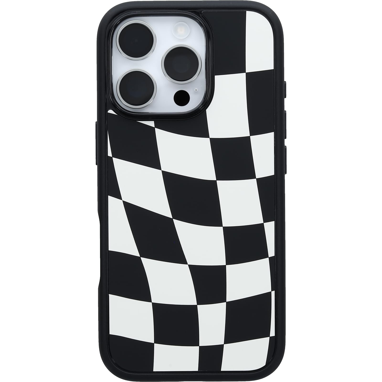 OtterBox iPhone 16 Pro Symmetry Series Case - Wavy Charcoal Black -