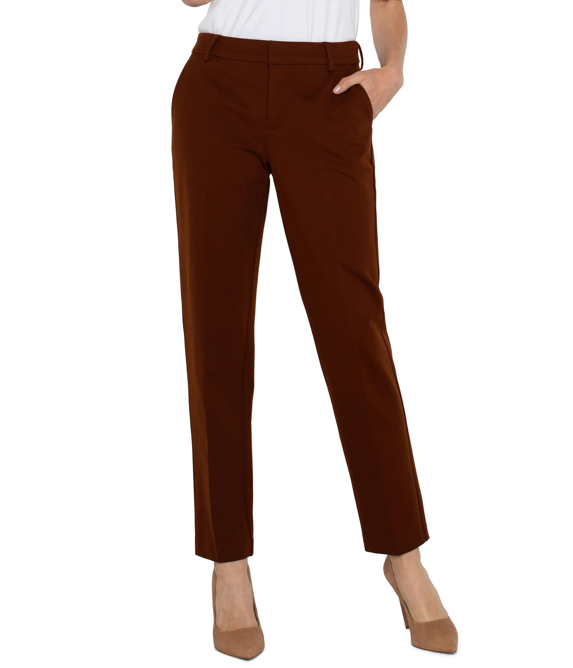 LiverpoolWomen's Kelsey Trouser Mid Rise Super Stretch Ponte