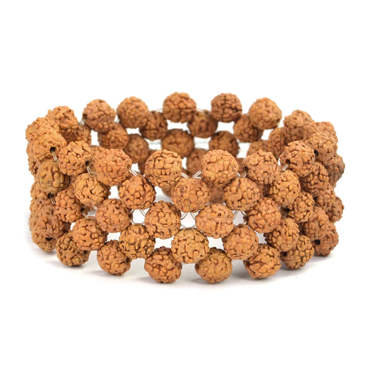 Reiki Crystal Products Natural Rudraksha Bracelet 8 mm Beads for Men and Women (Colour : Brown) (B08WX5XPGG) Amazon Price History, Amazon Price Tracker