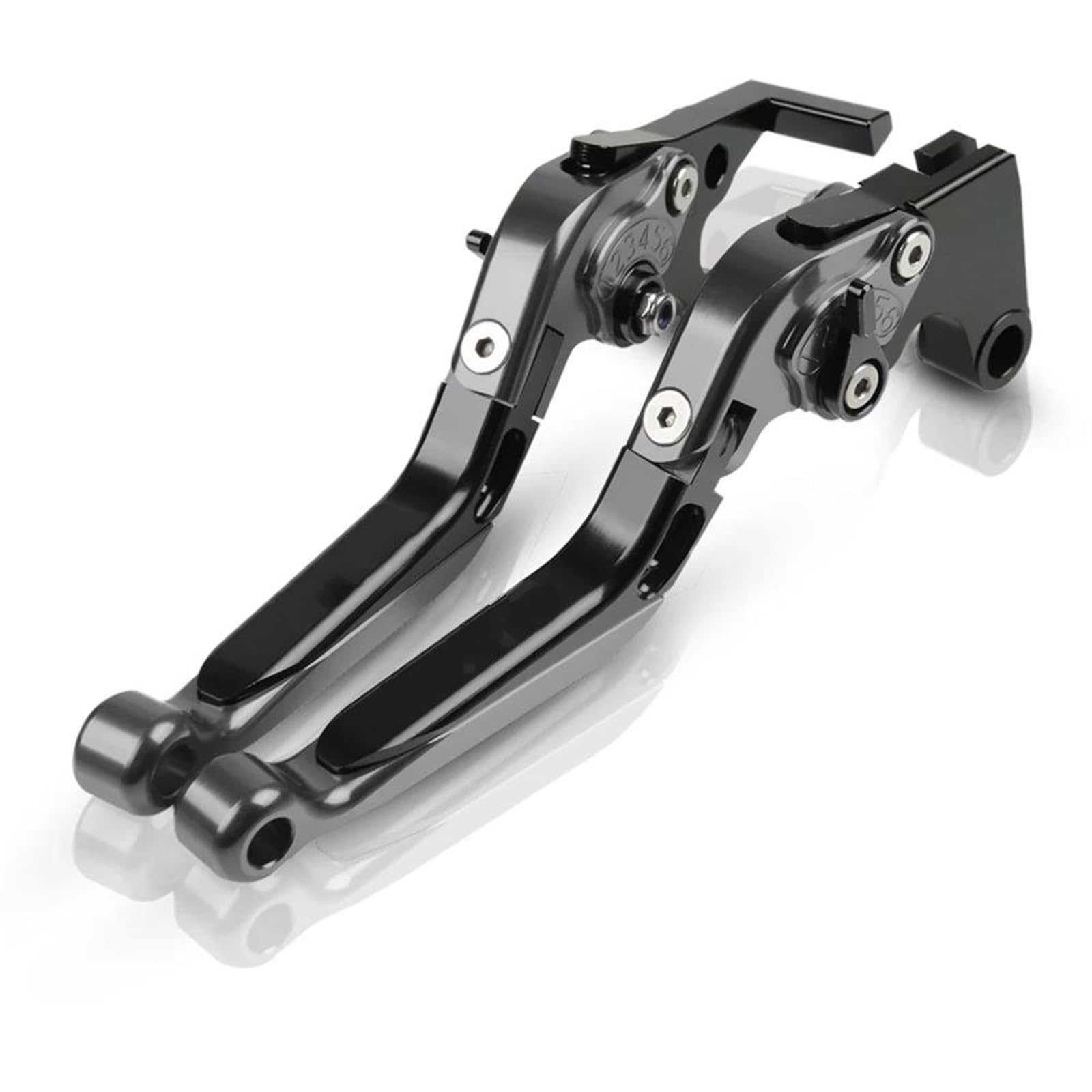 Embrayage Moto pour Aprilia RSV 1000 R Mille pour Usine 2004 2005 2006 2007 2008 Moto Pliable Réglable Leviers d'embrayage De Frein Guidon Levier d'embrayage Frein(12)