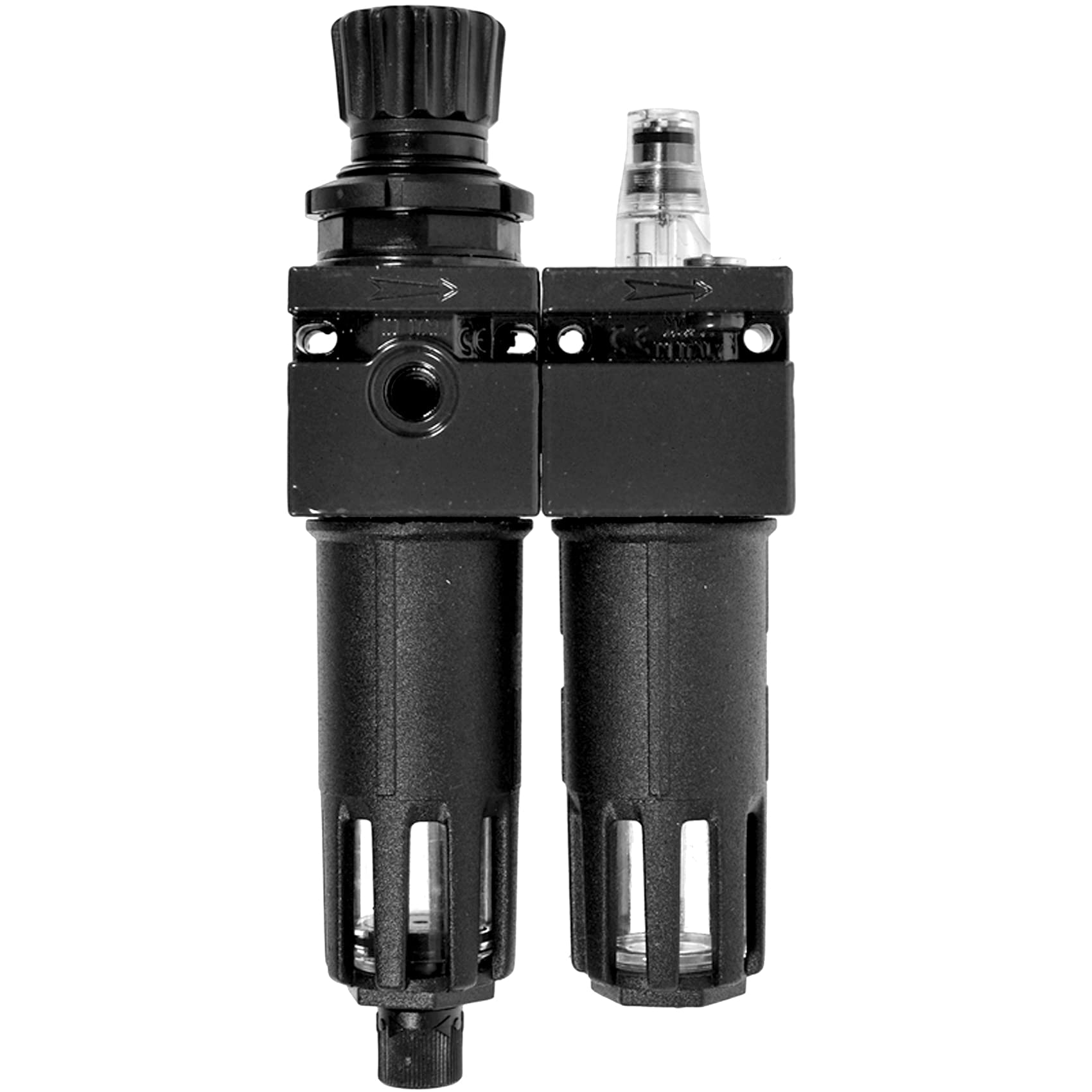 ABREK FRL Filtro Riduttore LUBRIFICANTE Senza MANOMETRO/Pneumatico/Aria (3/8")