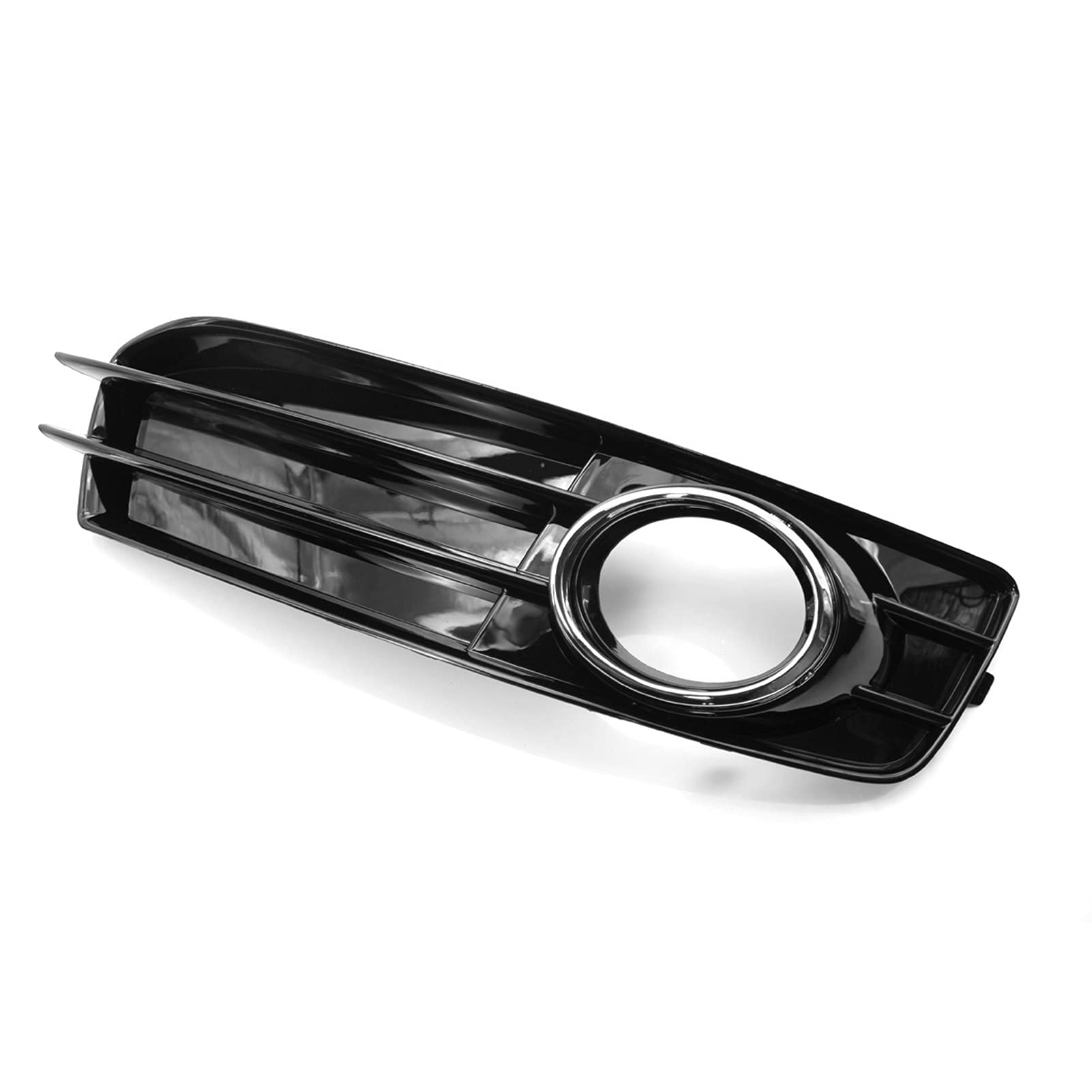 Rejilla del parachoques delantero,Rejilla de parachoques delantero, embellecedor de luz antiniebla, bisel para luz antiniebla derecha, cubierta de lámpara, rejilla de repuesto para Audi A3 8P