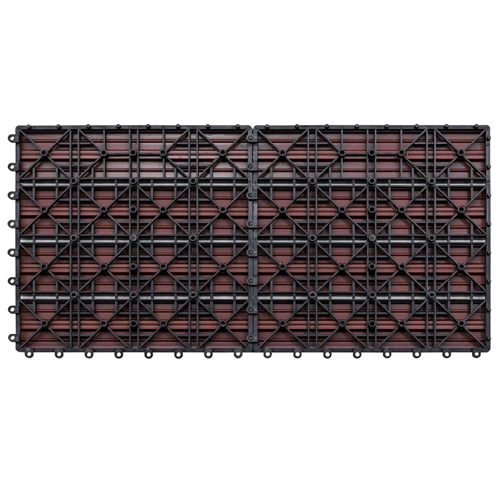 Materiały budowlane - płytki WPC 60x30 cm 6 szt. 1 m² brązowe okucia
