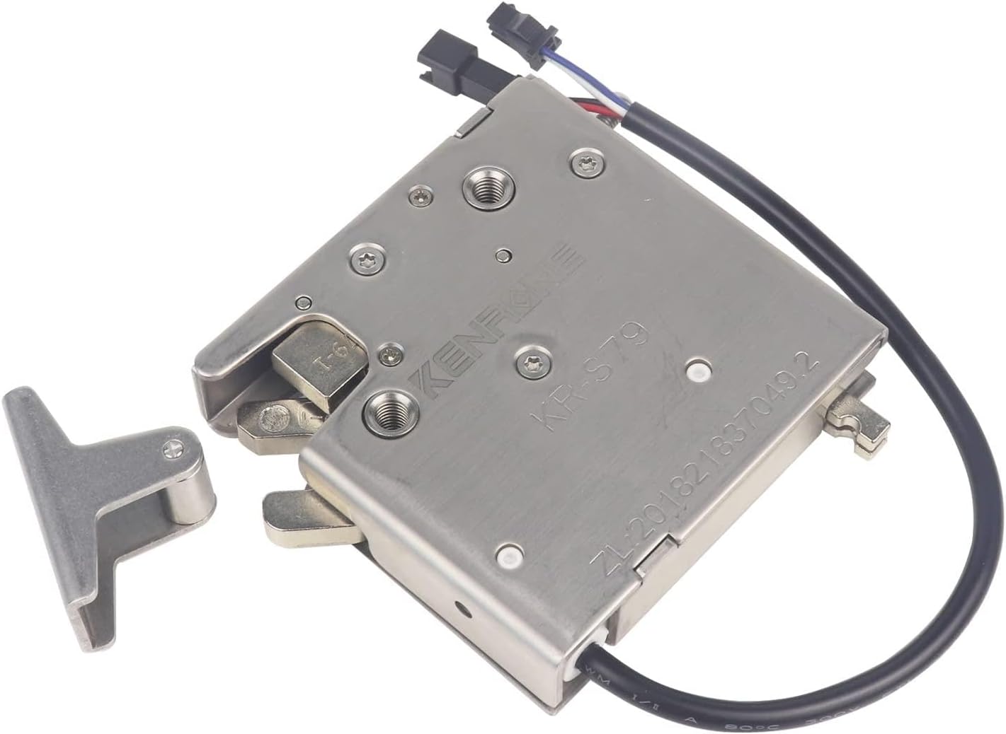 Electronic Rotary PushtoClose Latch, Auto Lock, Electromechanical