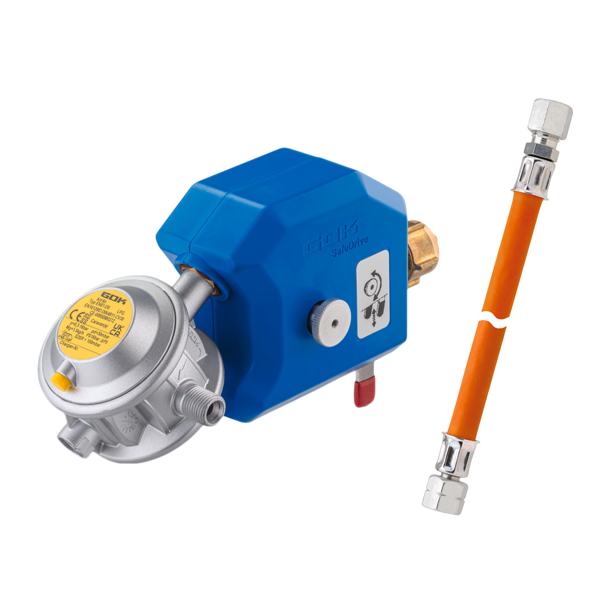 GOK Caramatic SafeDrive 30mbar 1,5 kg/h G.12 KLF x RVS10/8 SV