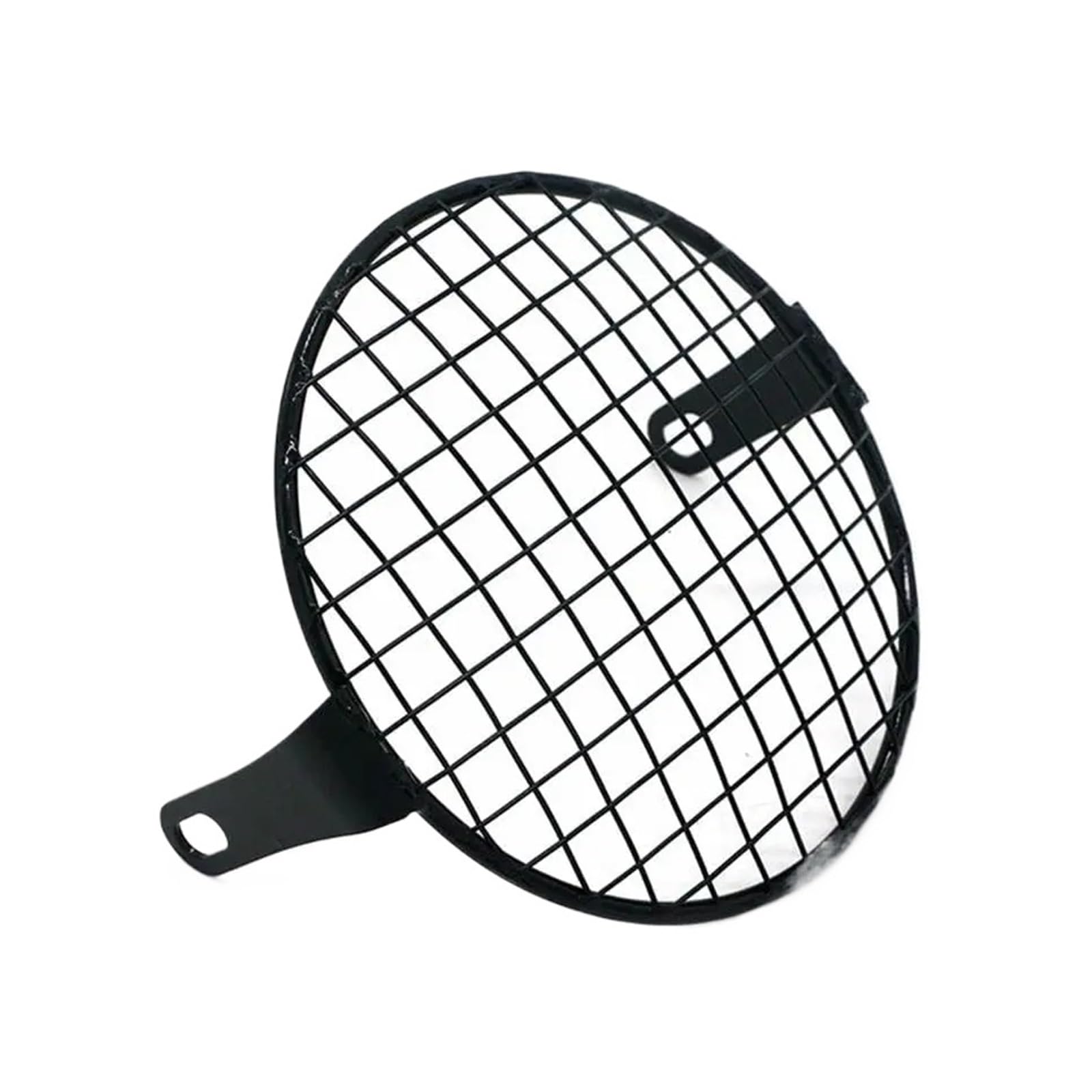 6,5 "Metall Motorrad Scheinwerfer Lampe Platz Mesh Grille Cove Maske Für Ho Scheinwerfer Abdeckung