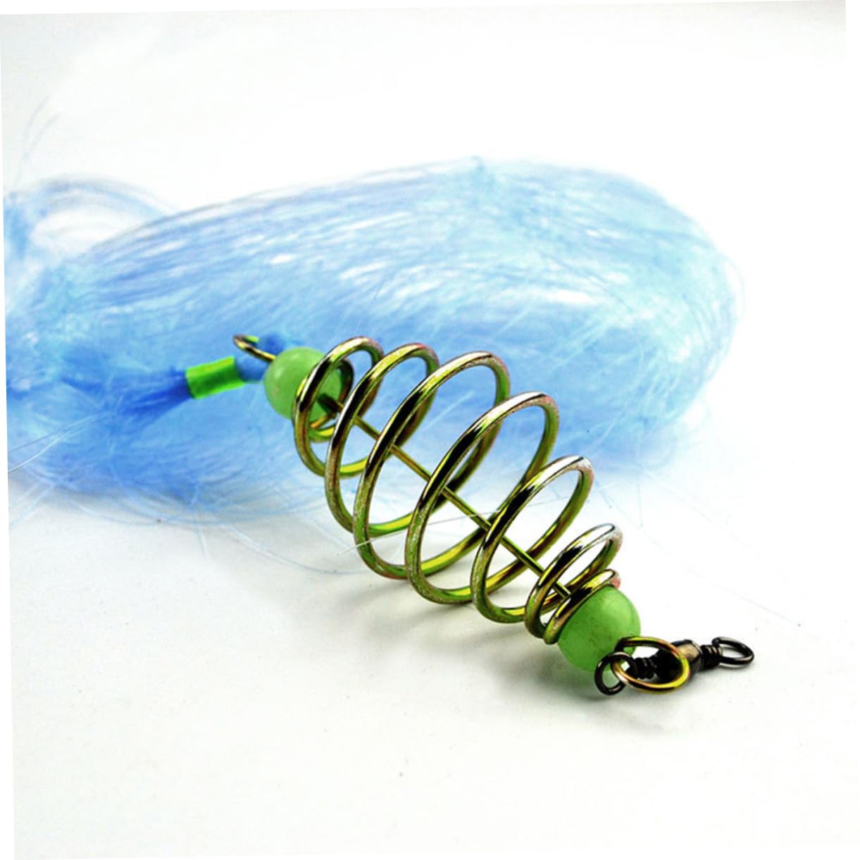 Red de Pesca de Repuesto 20 Piezas de 8 Agujeros Hierro Nylon | Blanco, Accesorios Pesca y Aparejos de Pesca, para Atarraya y Desembarque de Truchas Color Aleatorio
