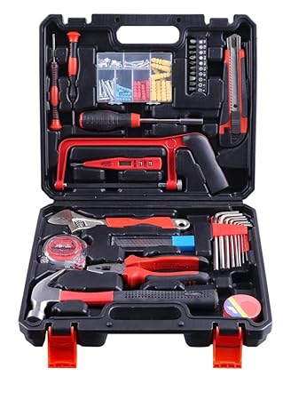 Foster FHT 904 Screwdriver, Hammer, Plier and Other Utility Home Hand Tool Kit