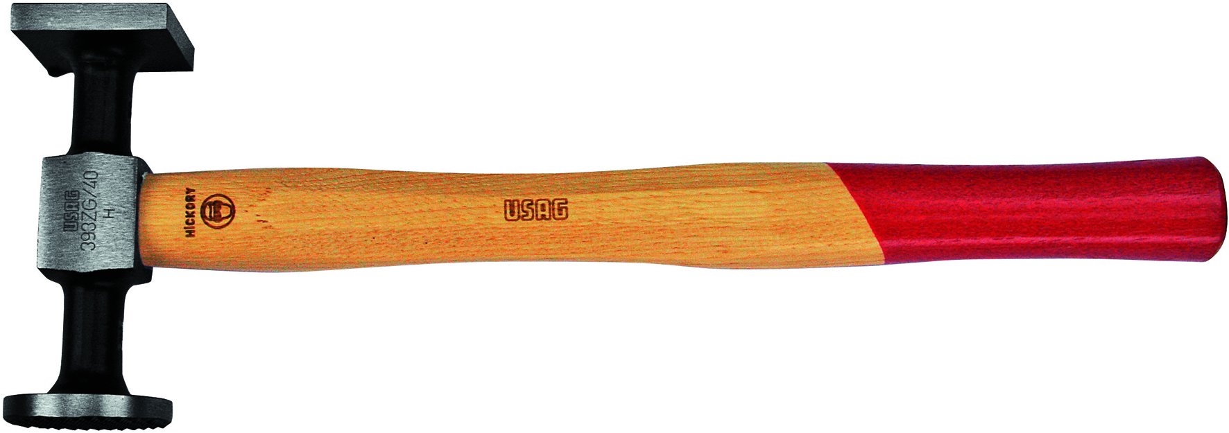USAG 393 ZG U03930102 Martello a Teste Piane Tonda Zigrinata E Quadra Liscia