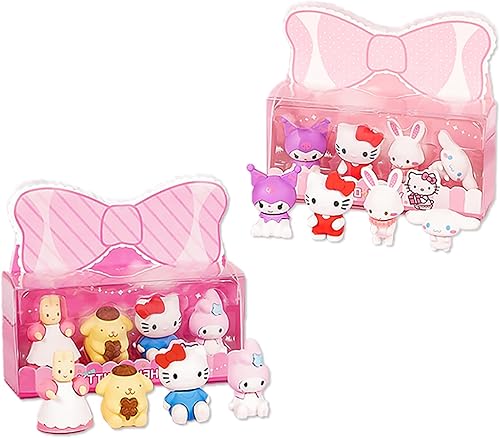 8 piezas de borradores de dibujos animados en 3D, Kawaii para niños, rompecabezas de escritorio, mini borradores de goma para mascotas, borradores