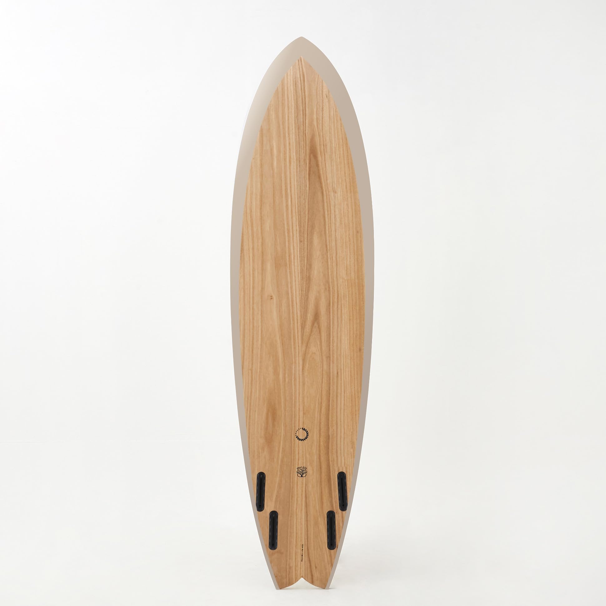 Amazon | nanazero WOOD SKIN サーフボード MID05 クアッド