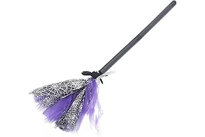 Beavorty Kids Witch Broom