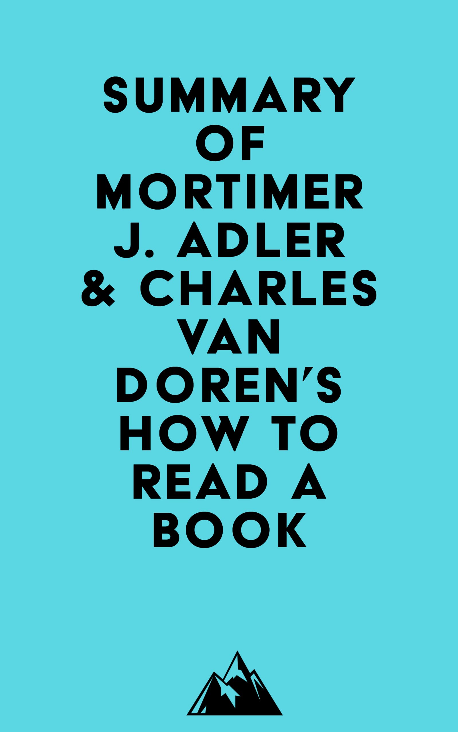 Summary of How to Read a Book