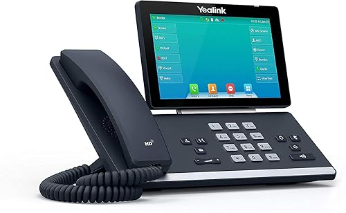 Yealink SIP-T57W Teléfono IP - Con Cable - Cable/Inalámbrico - Bluetooth, Wi-Fi - Montaje en pared, escritorio - Gris clásico
