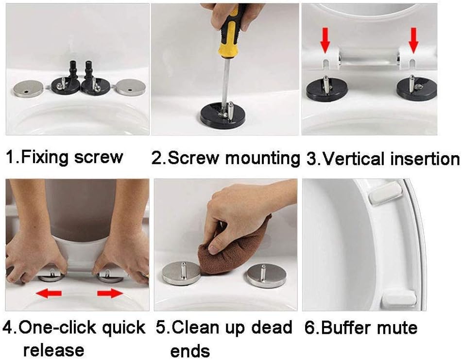 Wood Thickened Household Toilet Seat Plate Slow Down Silent Lacquer Thicken UVO Universal Thick And