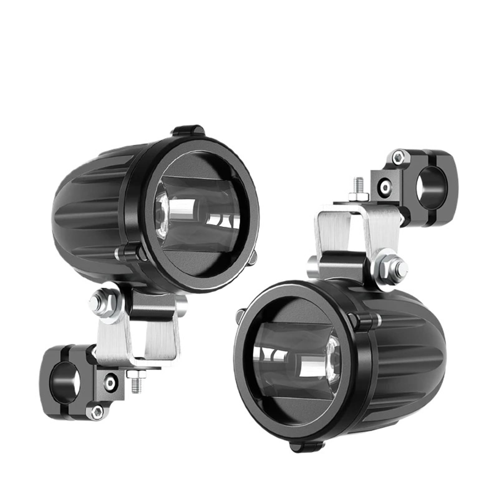 Światło Do Jazdy Motocykl reflektor LED wysoka martwa wiązka światło przeciwmgielne do motocykla skuter ATV Offroad lampa do jazdy 2 szt. Dirt Bike Reflektor