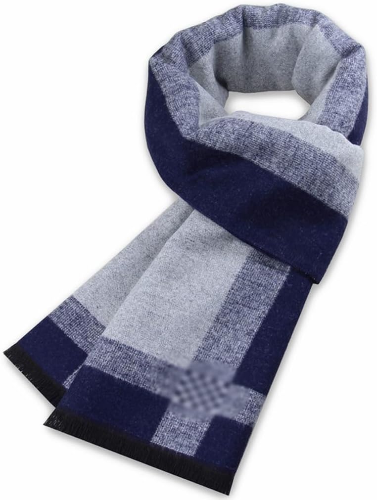 Men's autumn and winter multi-purpose decoration, men's business scarves, warm